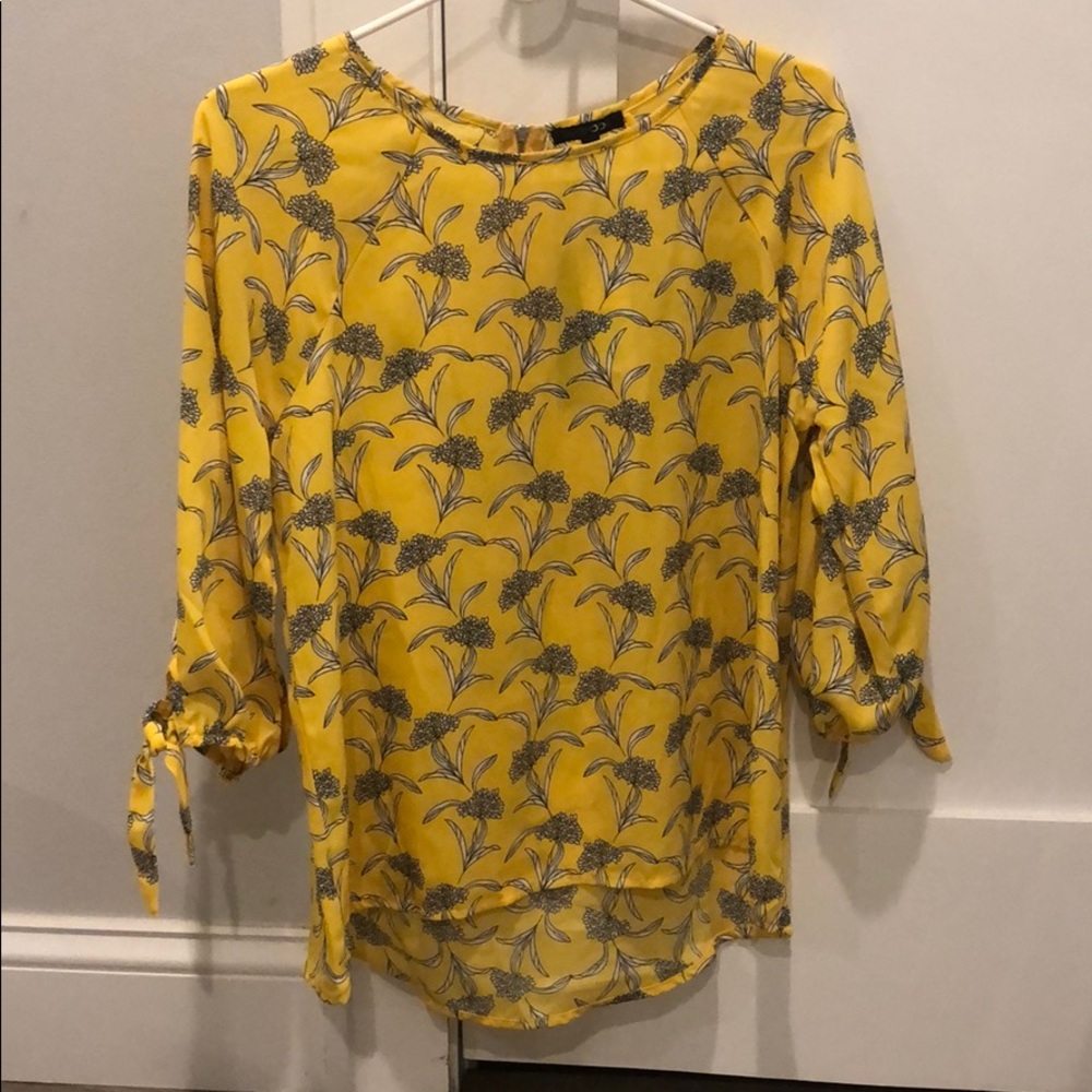 Papermoon Larie Tie Sleeve Blouse Size S
